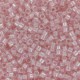 Miyuki delica kralen 11/0 - Pearl lined transparent pink ab DB-1673